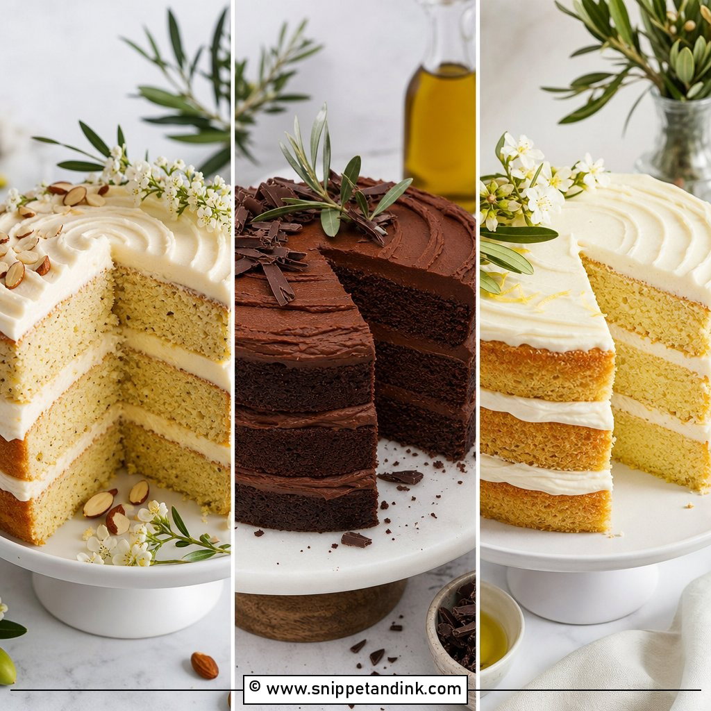 20 Olive Oil Wedding Cake Ideas for Elegant Foodie Couples