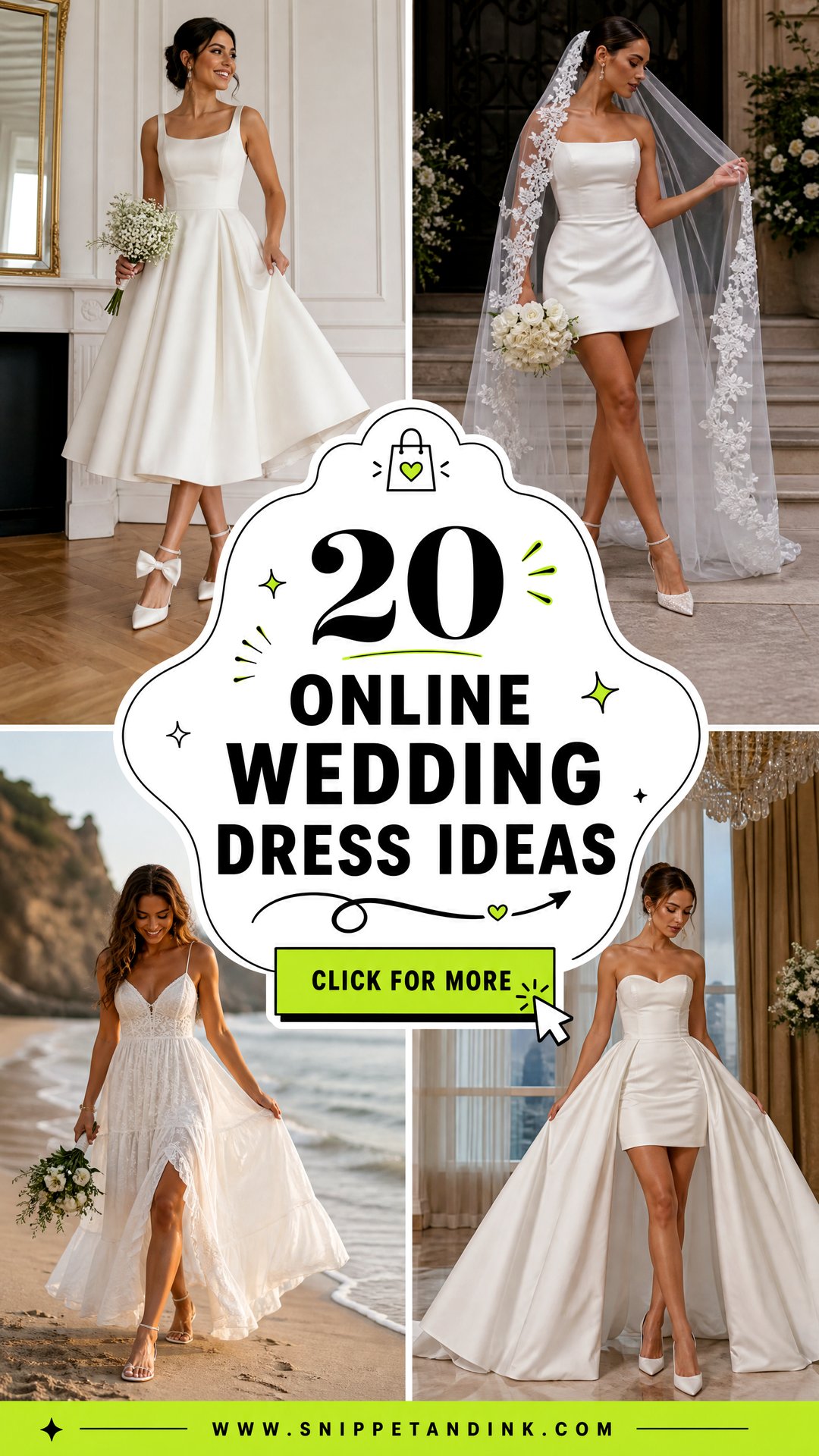 20 Online Wedding Dress Ideas Smart Shopping for Brides - 20 Online Wedding Dress Ideas: Smart Shopping for Brides