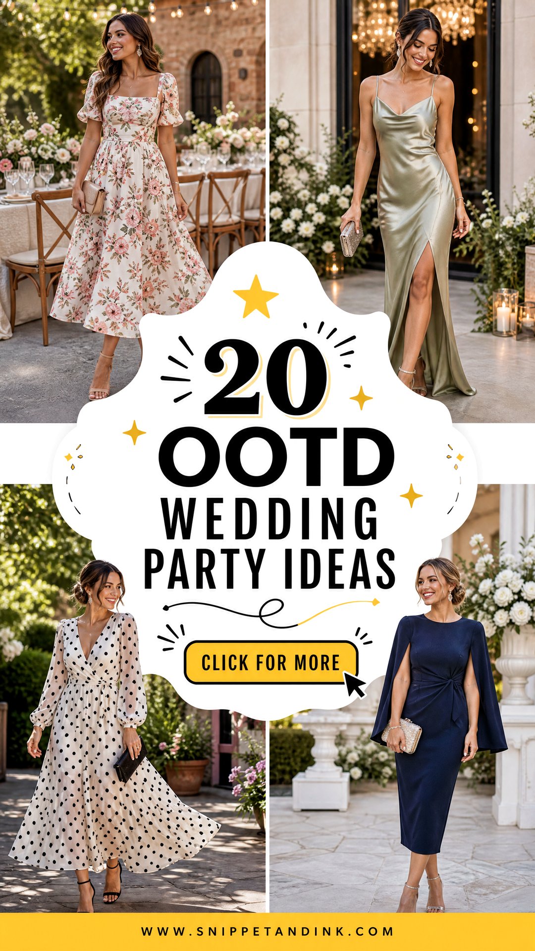 20 Ootd Wedding Party Ideas Chic Guest Looks for Every Season - 20 Ootd Wedding Party Ideas: Chic Guest Looks for Every Season