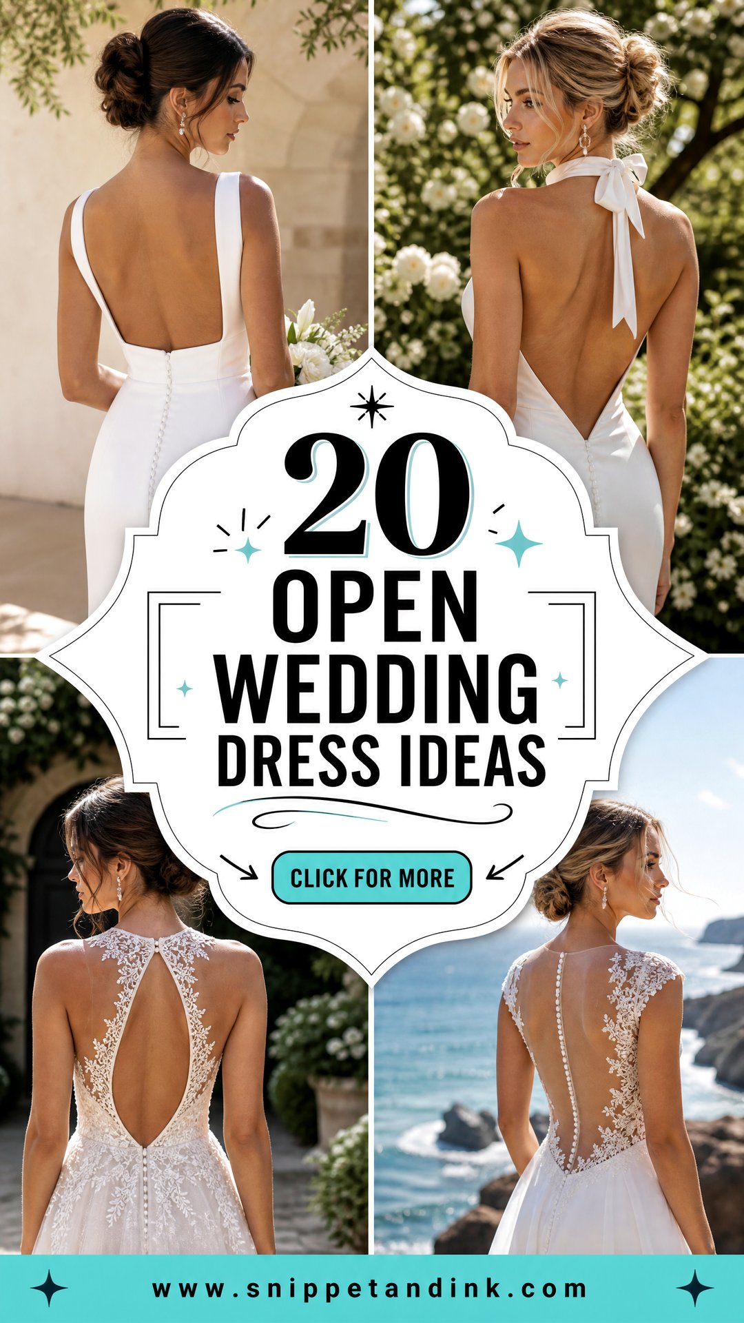 20 Open Wedding Dress Ideas Bold Bridal Styles for Modern Brides - 20 Open Wedding Dress Ideas: Bold Bridal Styles for Modern Brides