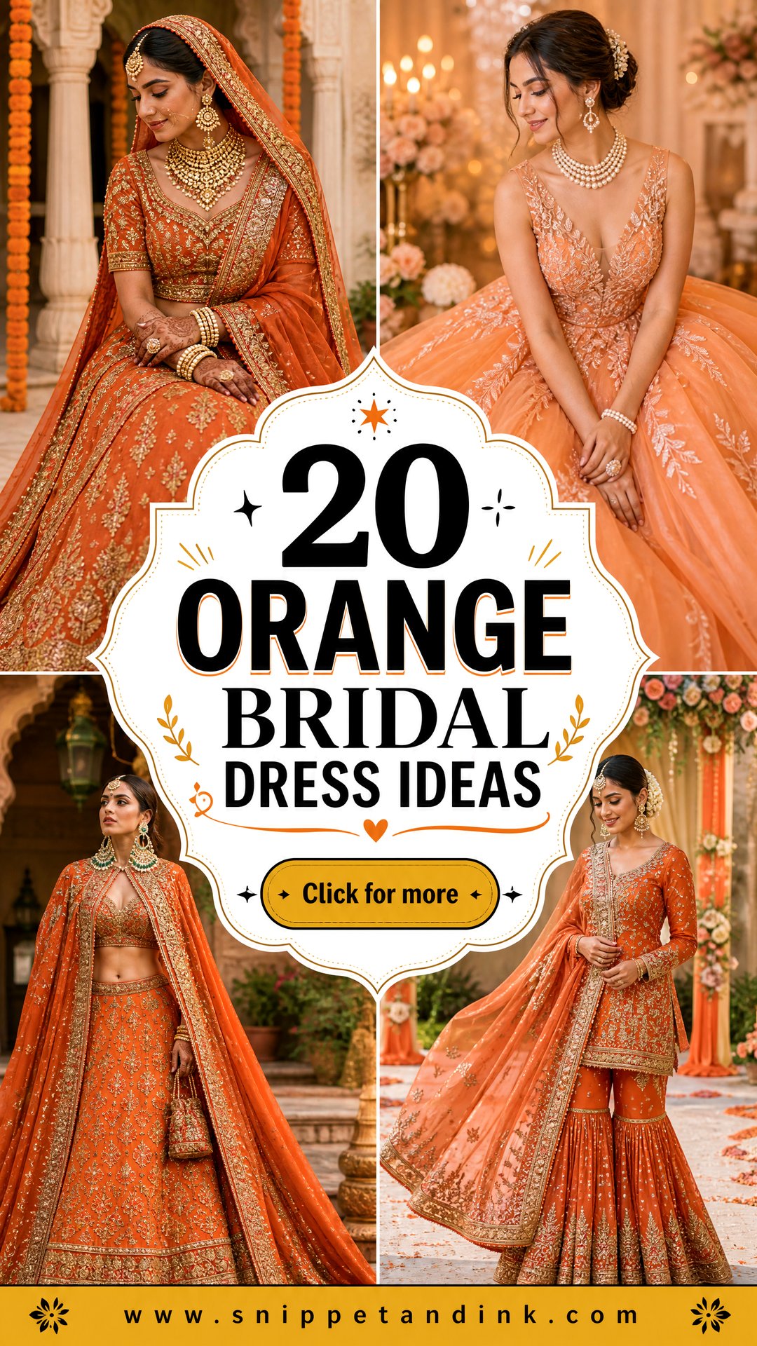 20 Orange Bridal Dress Ideas Fresh 2025 Looks for Modern Brides - 20 Orange Bridal Dress Ideas: Fresh 2025 Looks for Modern Brides