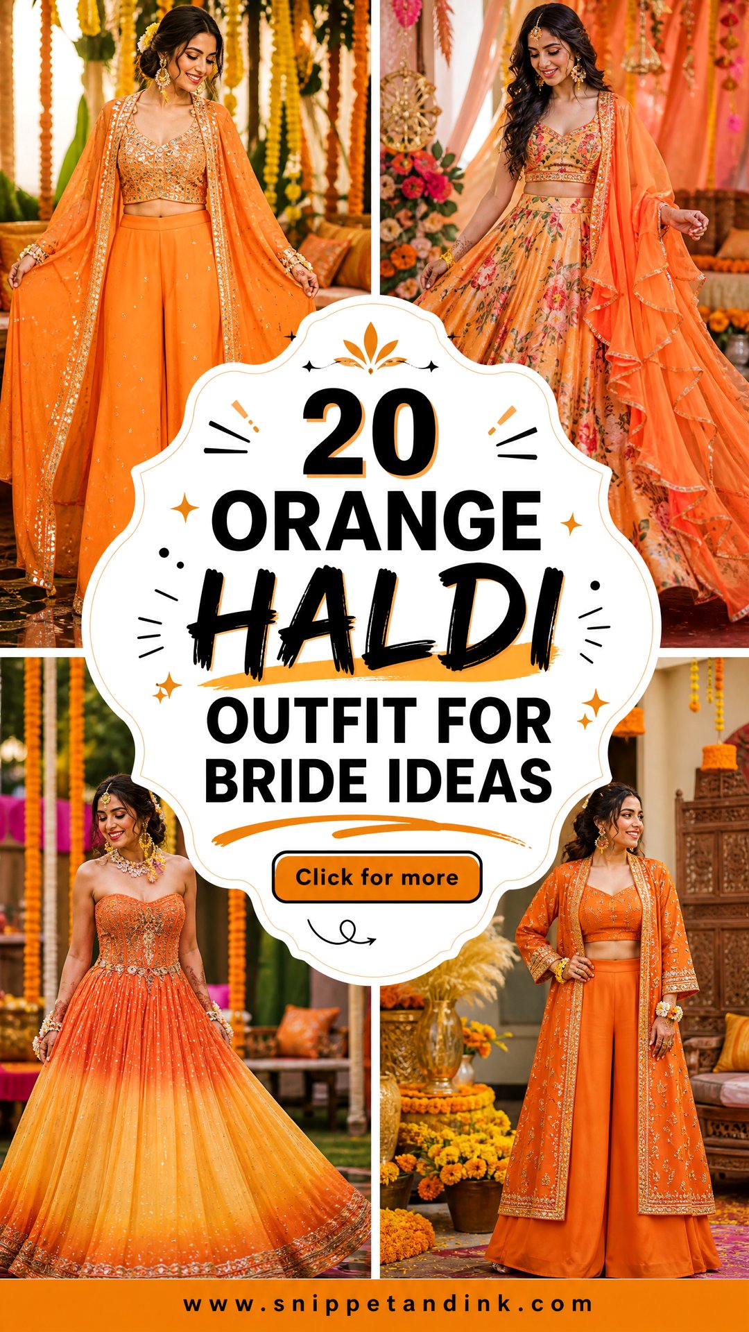 20 Orange Haldi Outfit for Bride Ideas 2025 Style Guide - 20 Orange Haldi Outfit for Bride Ideas: 2025 Style Guide