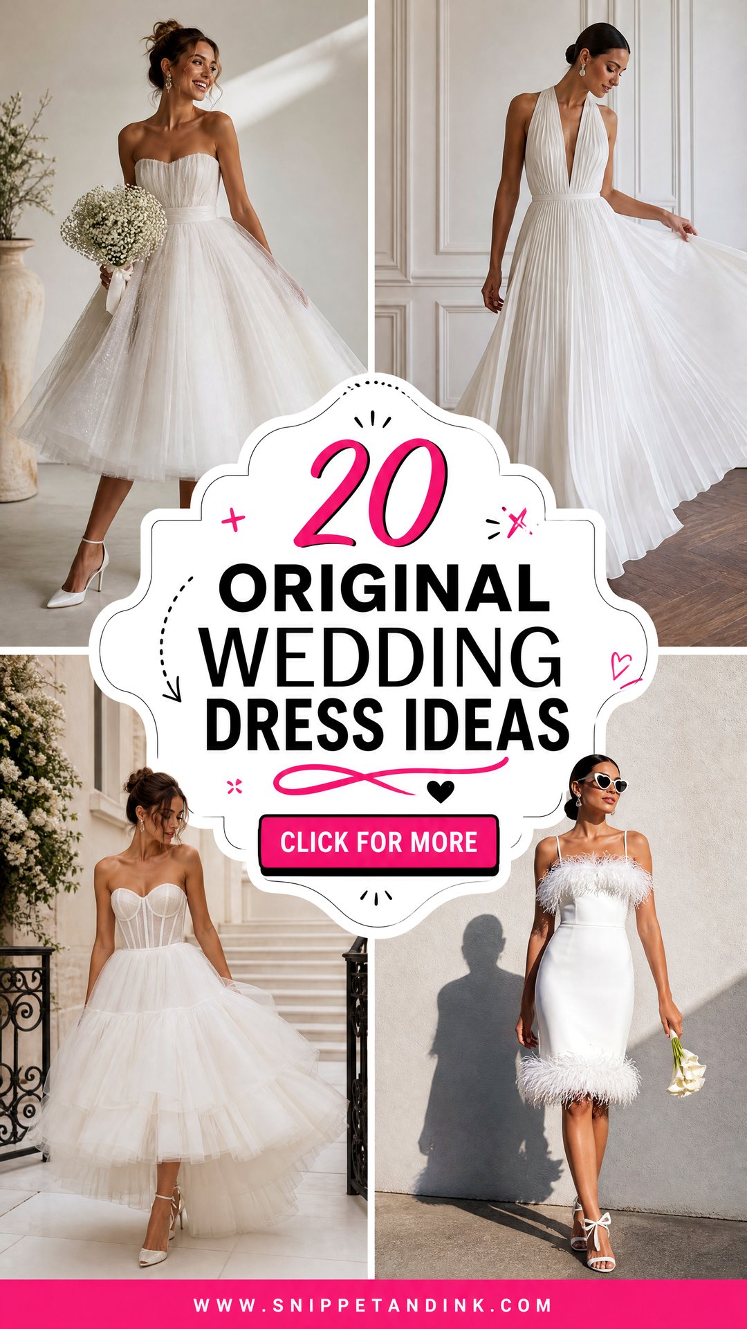 20 Original Wedding Dress Ideas Unique Looks for Modern Brides - 20 Original Wedding Dress Ideas: Unique Looks for Modern Brides