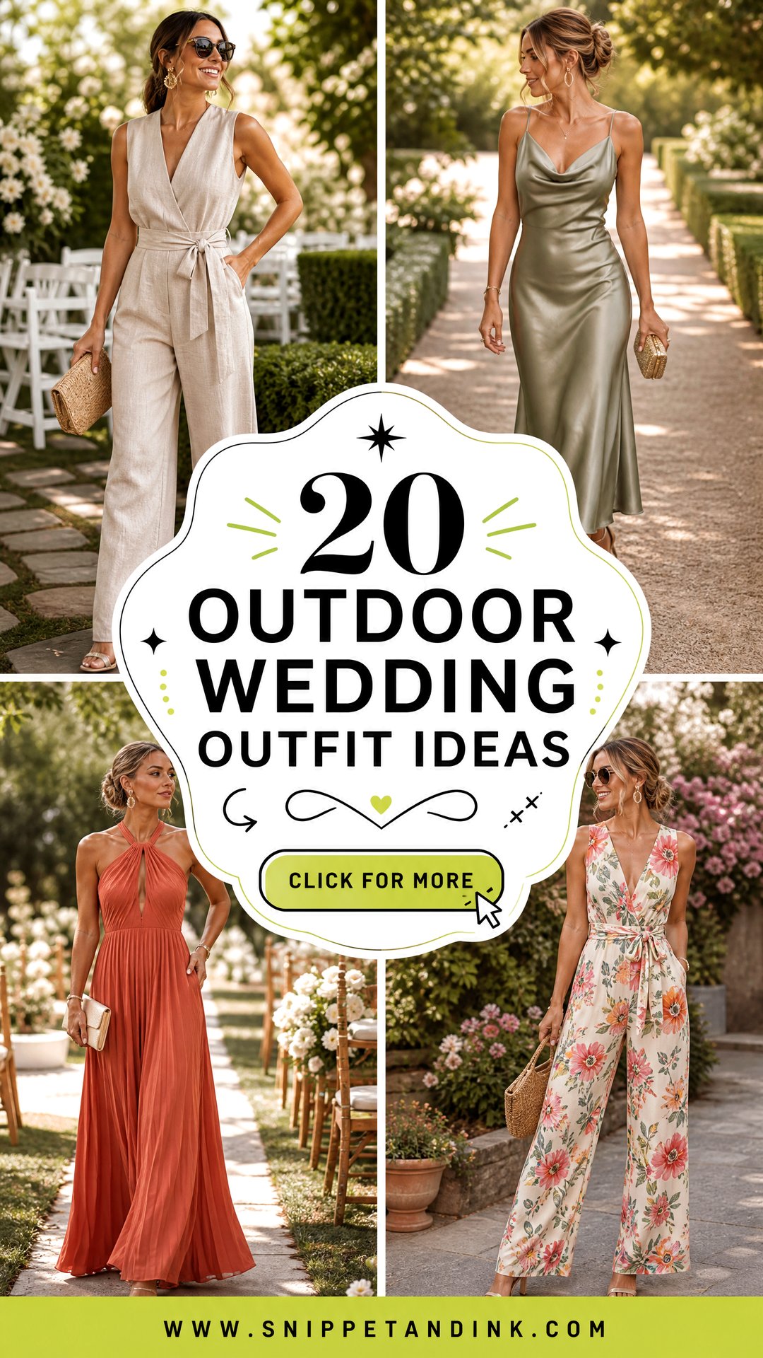 20 Outdoor Wedding Outfit Ideas Chic Guest Looks for Summer - 20 Outdoor Wedding Outfit Ideas: Chic Guest Looks for Summer