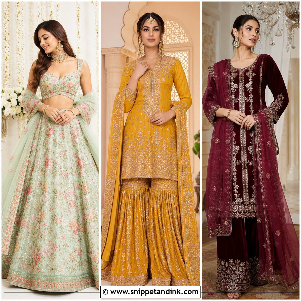 20 Outfit Ideas for Marriage Function: Chic Looks for Every Guest