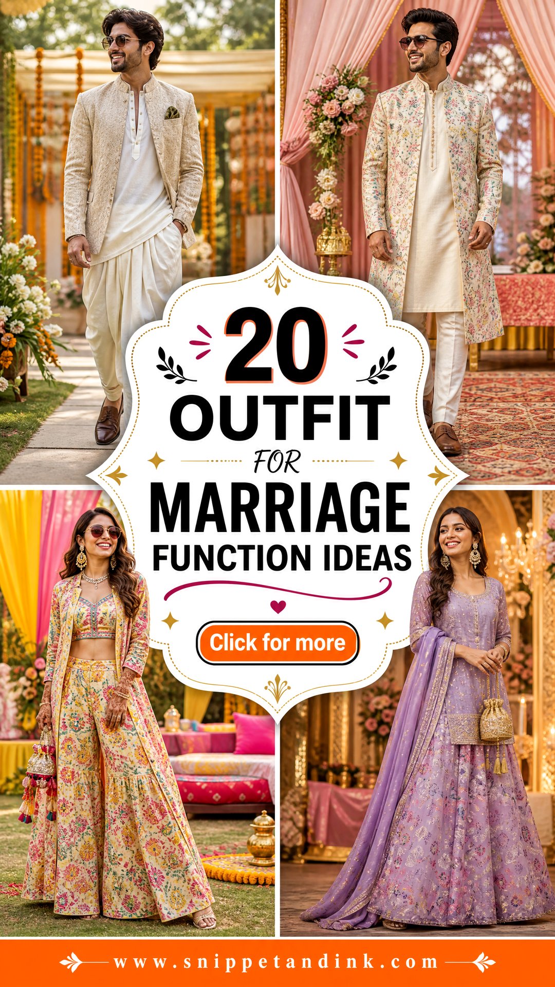20 Outfit for Marriage Function Ideas for Every Stylish Guest - 20 Outfit for Marriage Function Ideas for Every Stylish Guest