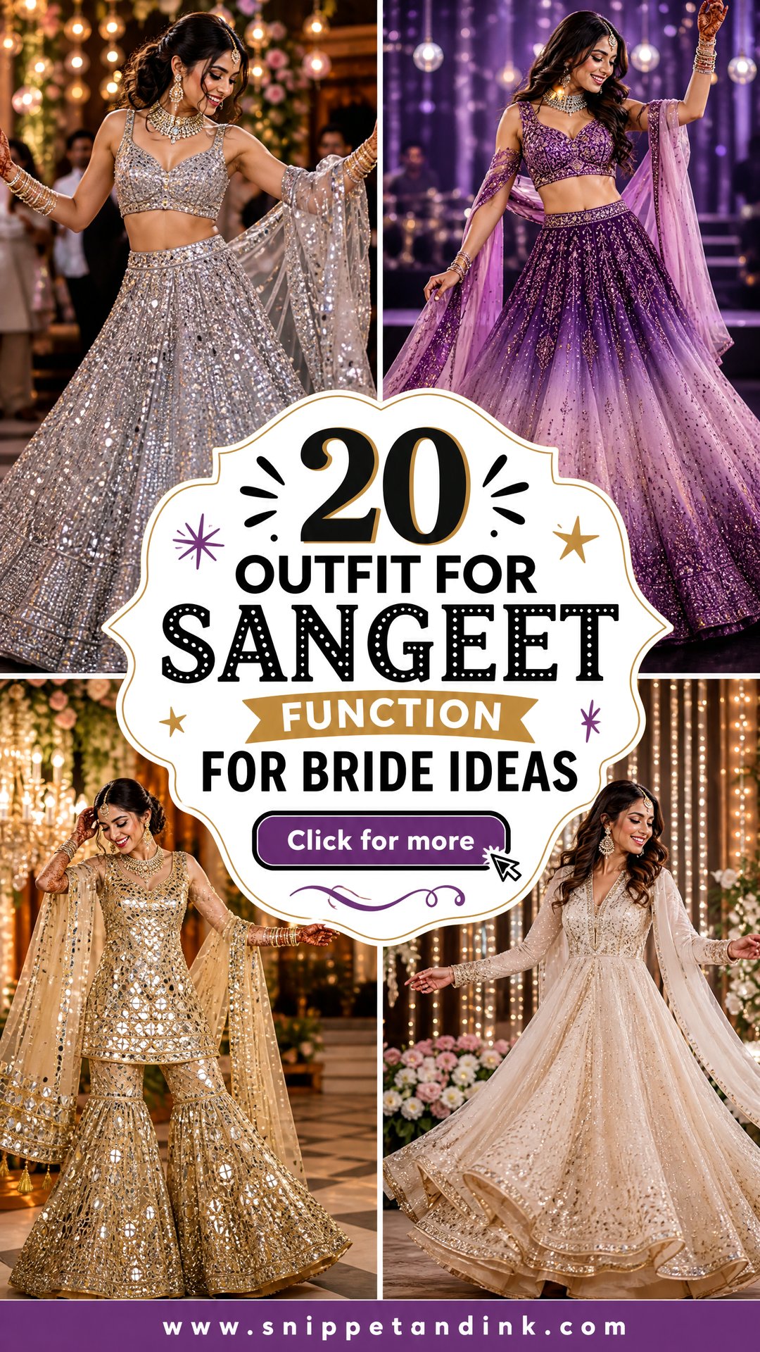 20 Outfit for Sangeet Function for Bride Ideas Stylish Looks - 20 Outfit for Sangeet Function for Bride Ideas: Stylish Looks