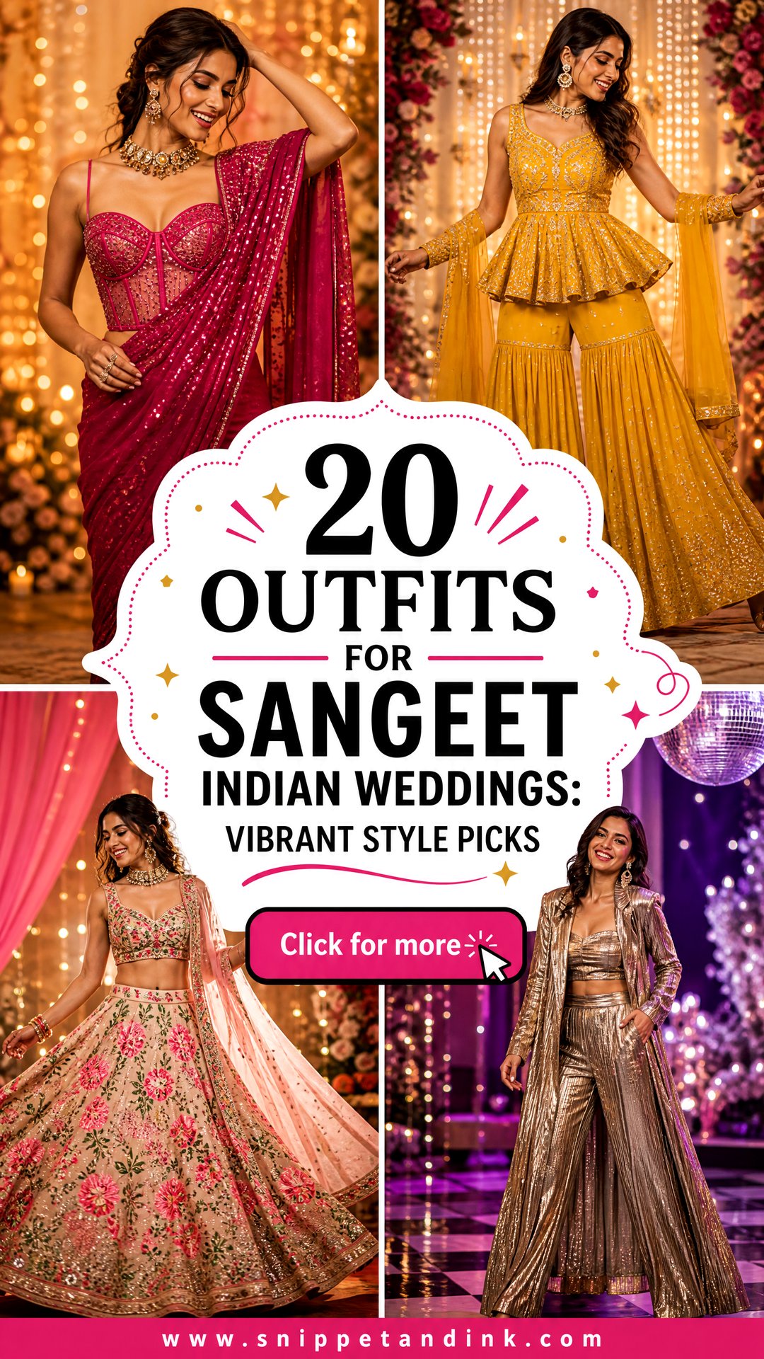 20 Outfits for Sangeet Indian Weddings Vibrant Style Picks - 20 Outfits for Sangeet Indian Weddings: Vibrant Style Picks