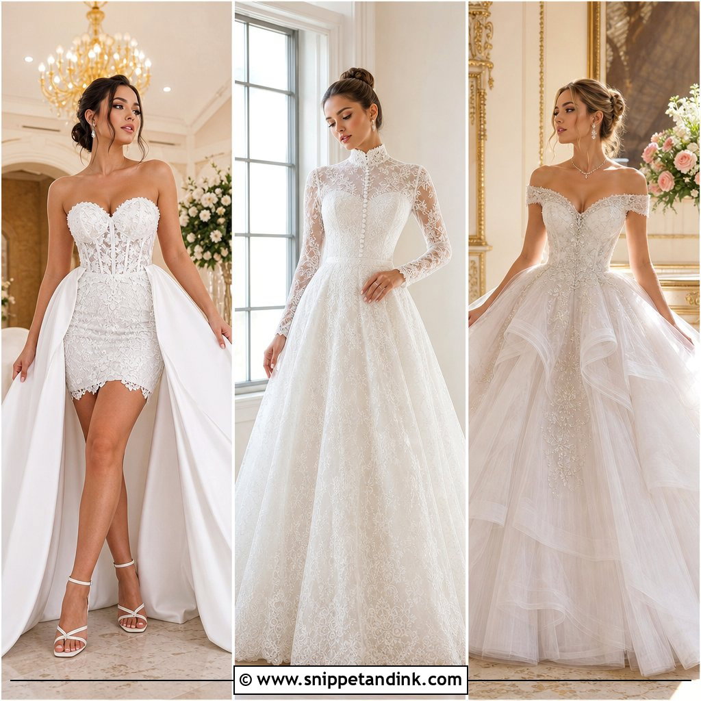 20 Over the Top Wedding Dress Ideas for a Showstopping Look