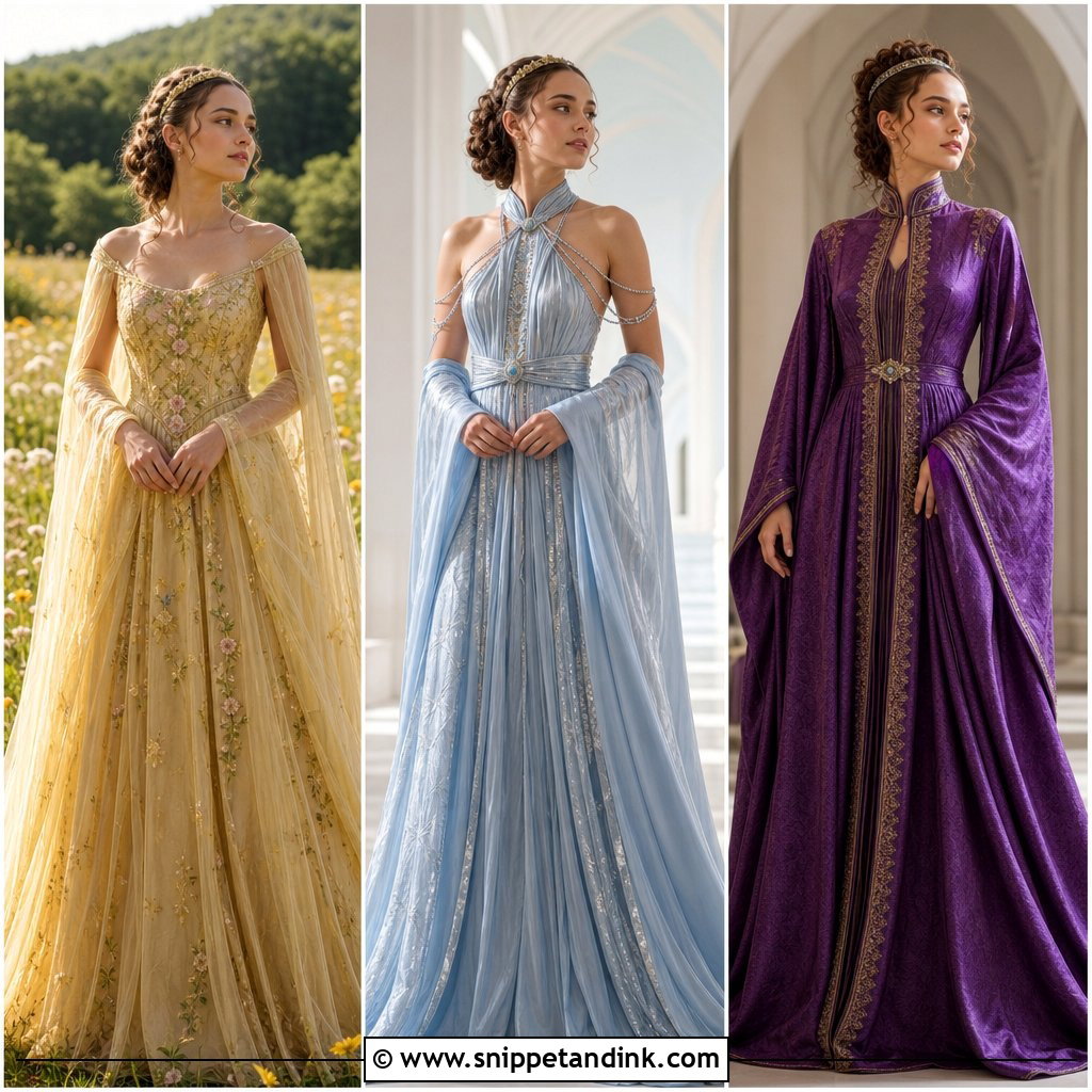 20 Padme Inspired Wedding Dress Ideas for Regal Brides