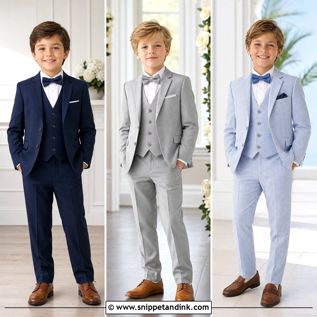 20 Page Boys Ideas for a Charming Coordinated Wedding Look