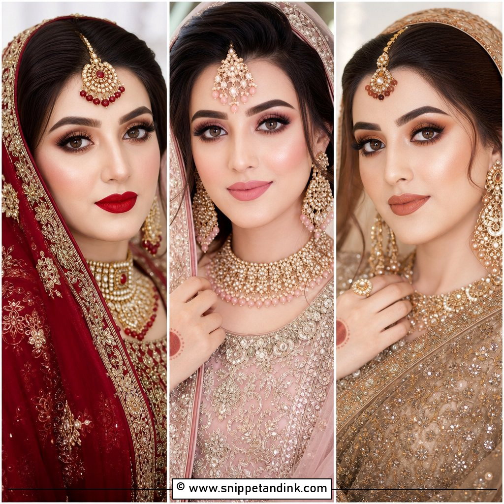 20 Pakistan Bridal Makeup Ideas for a Radiant Nikah Glow