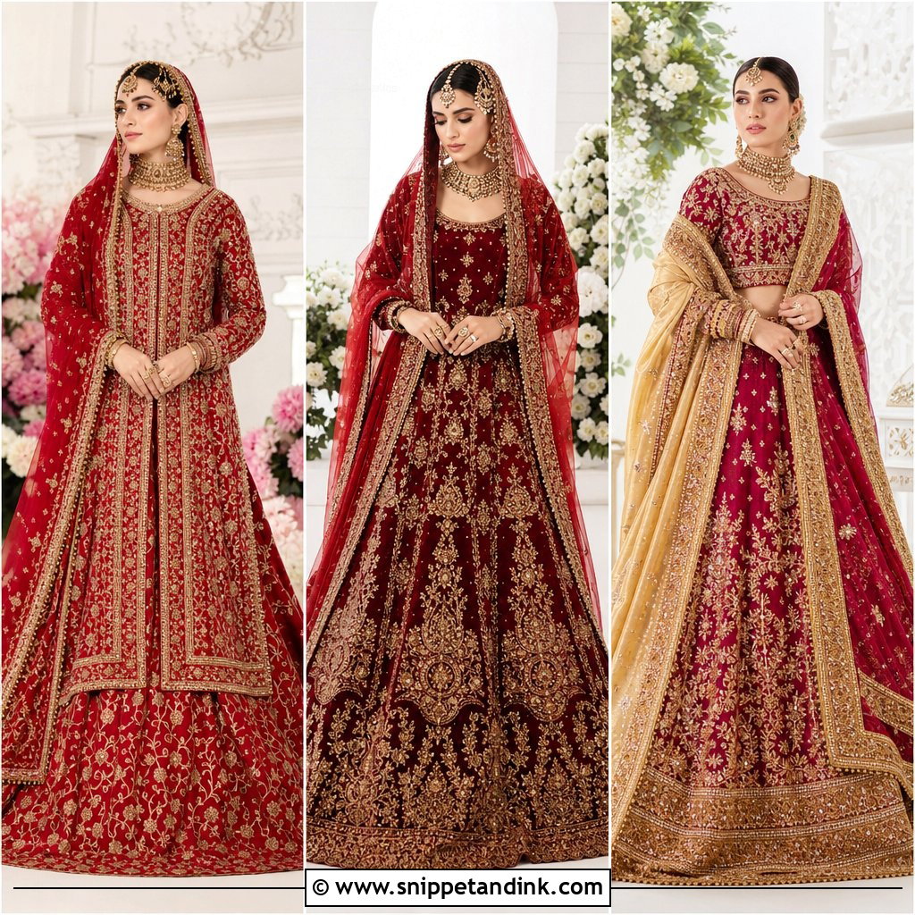 20 Pakistani Barat Bridal Dress Ideas: Regal Looks to Love