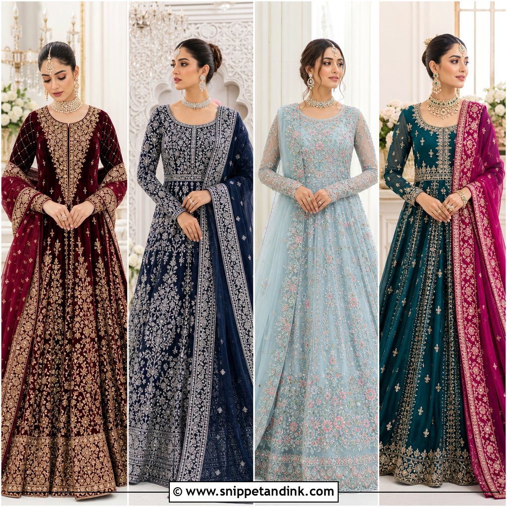 20 Pakistani Bridal Gown Ideas: Dreamy Looks for Modern Brides