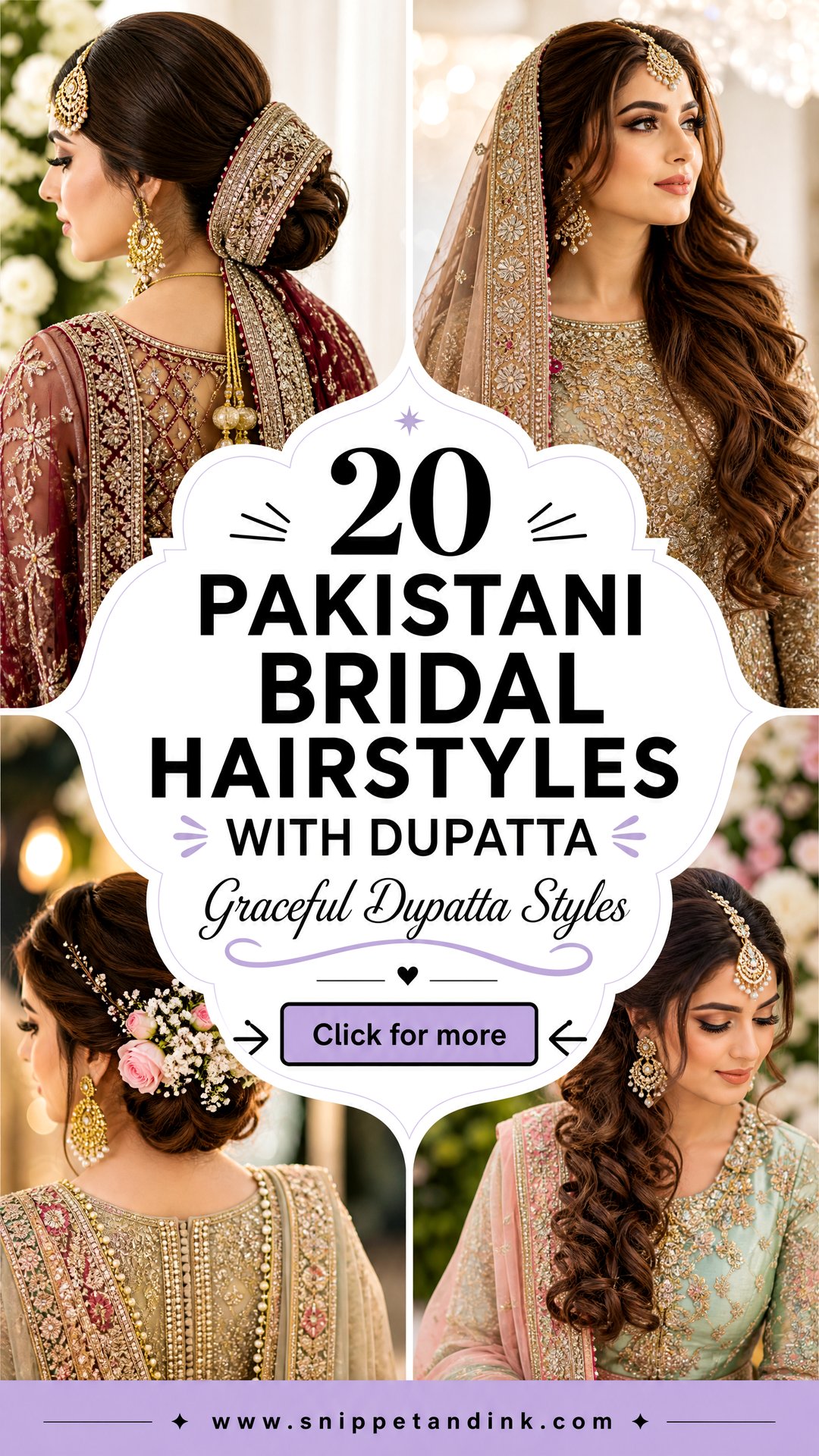 20 Pakistani Bridal Hairstyles with Dupatta For Grace - 20 Pakistani Bridal Hairstyles with Dupatta For Grace