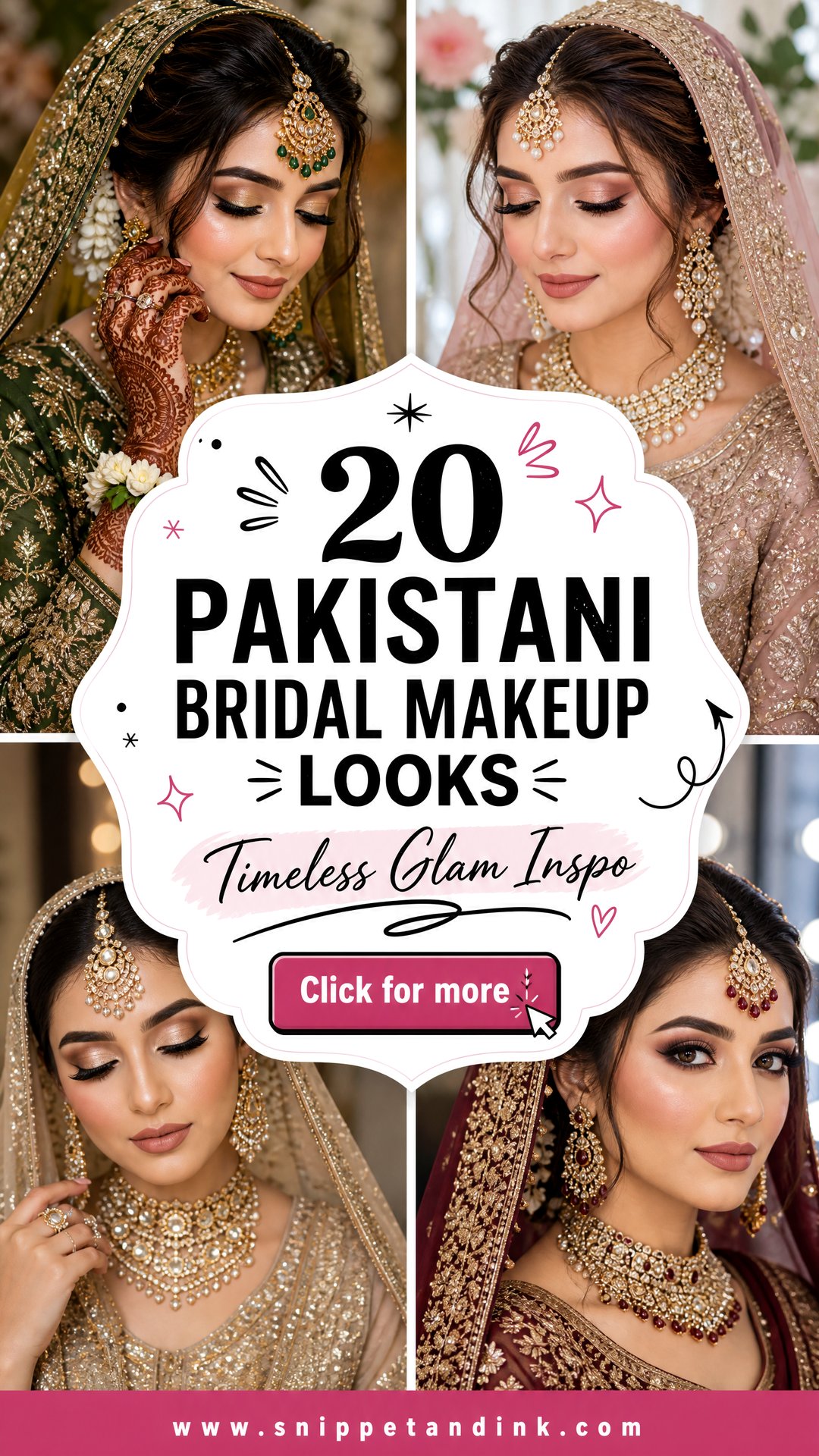 20 Pakistani Bridal Makeup Looks For Timeless Glam - 20 Pakistani Bridal Makeup Looks For Timeless Glam