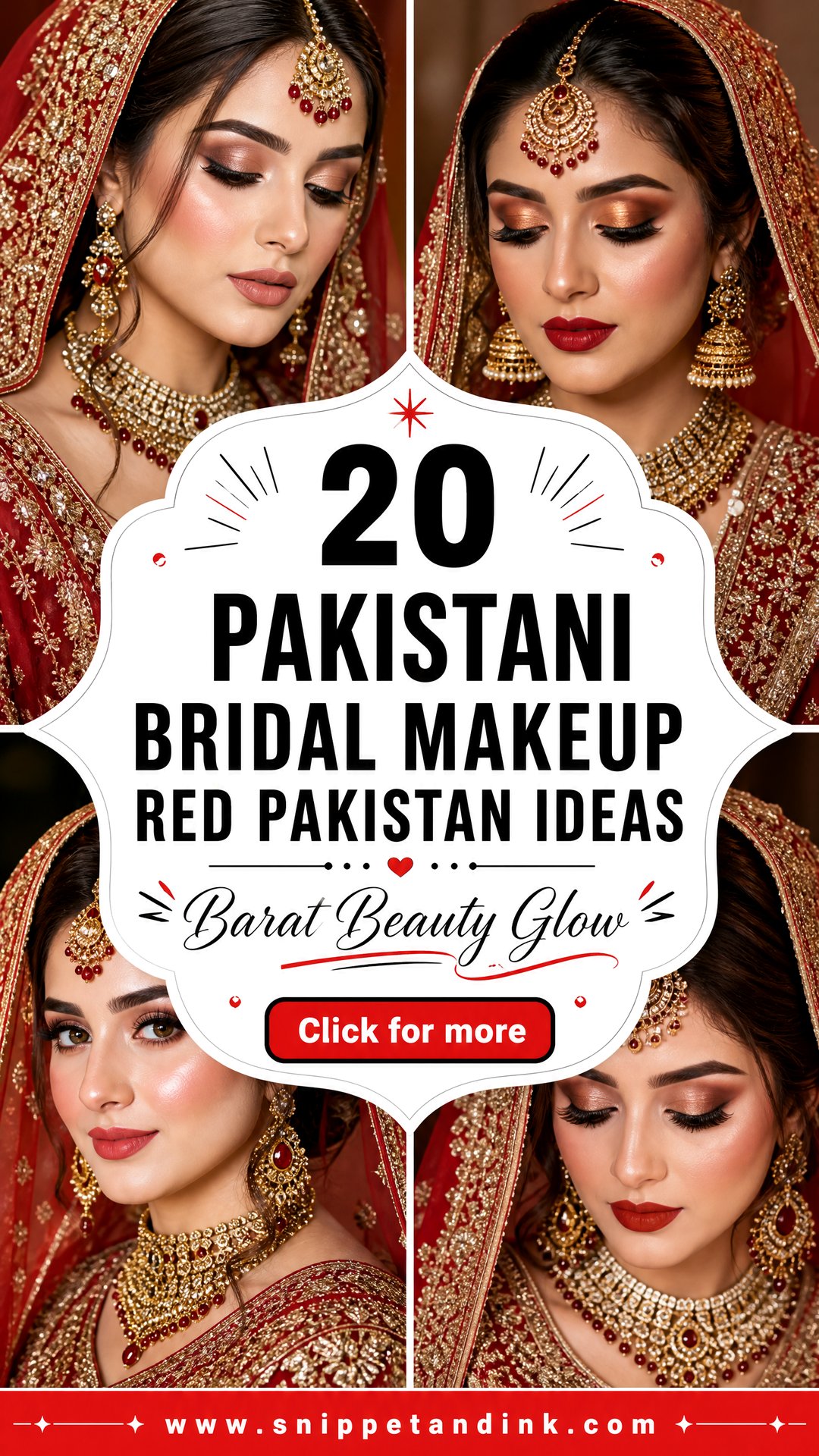 20 Pakistani Bridal Makeup Red Pakistan Ideas For Barat - 20 Pakistani Bridal Makeup Red Pakistan Ideas For Barat