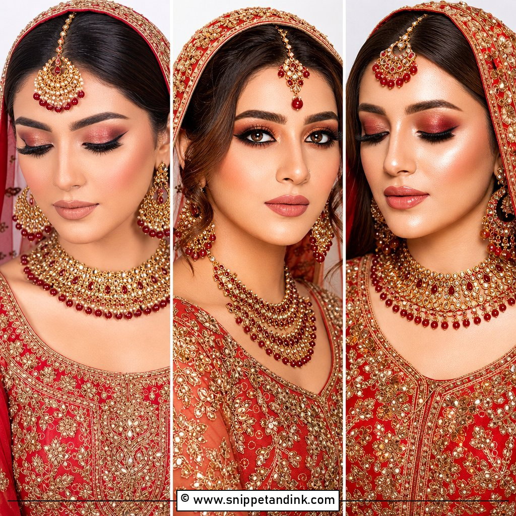 20 Pakistani Bridal Makeup Red Pakistan Ideas For Barat