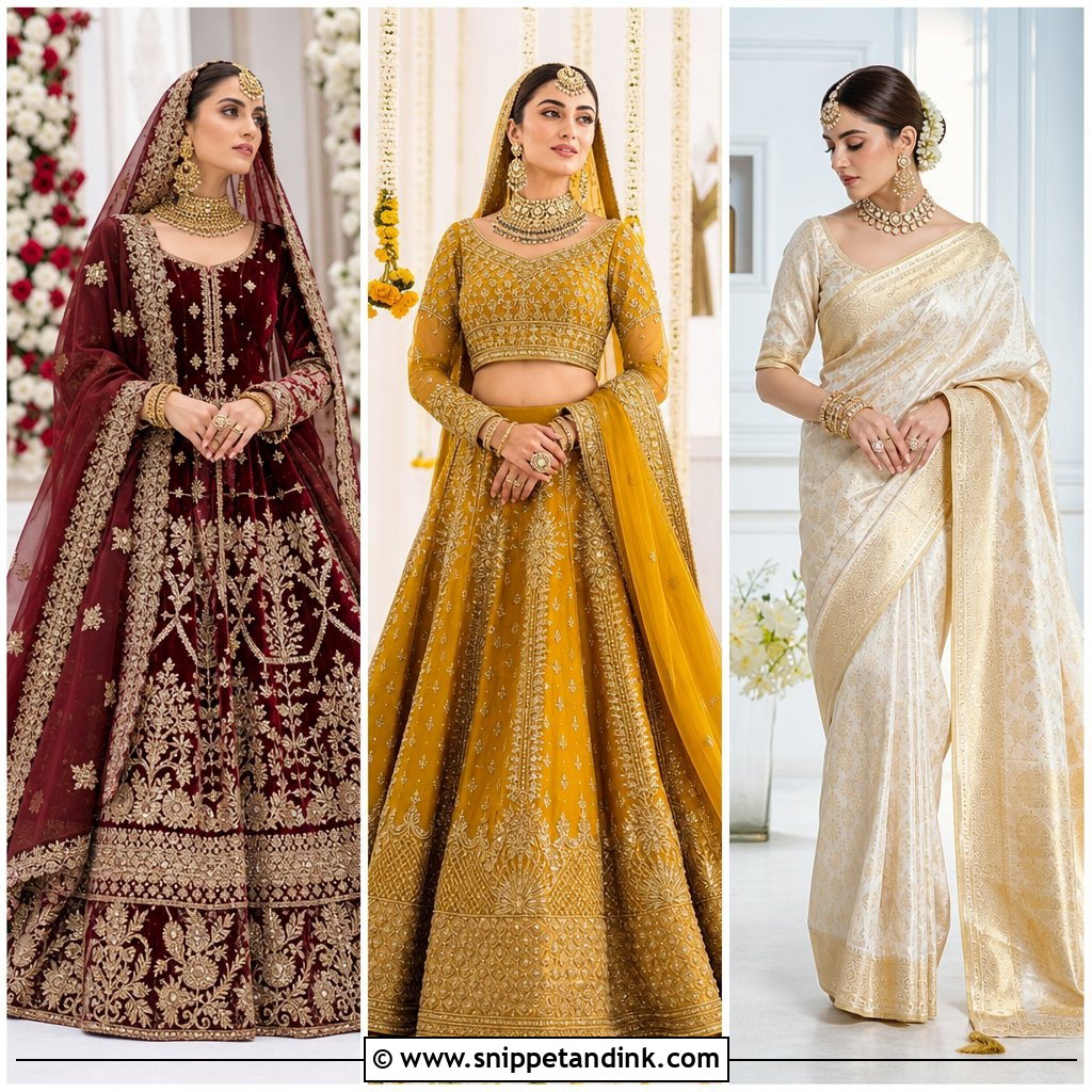 20 Pakistani Bridal Outfits: Stunning Looks for Every Event