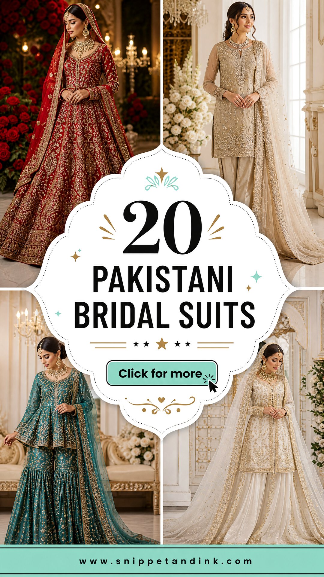 20 Pakistani Bridal Suits Elegant Looks for Modern Brides - 20 Pakistani Bridal Suits: Elegant Looks for Modern Brides