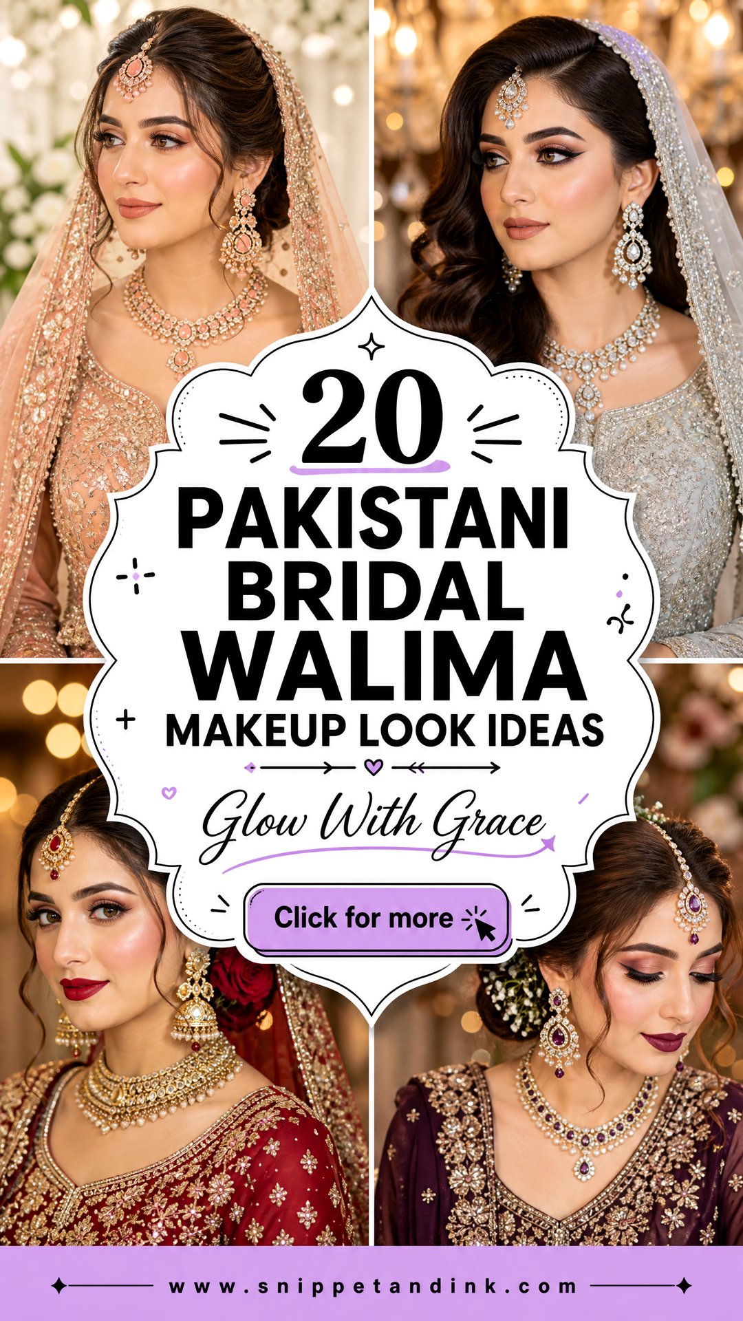 20 Pakistani Bridal Walima Makeup Look Ideas To Glow - 20 Pakistani Bridal Walima Makeup Look Ideas To Glow