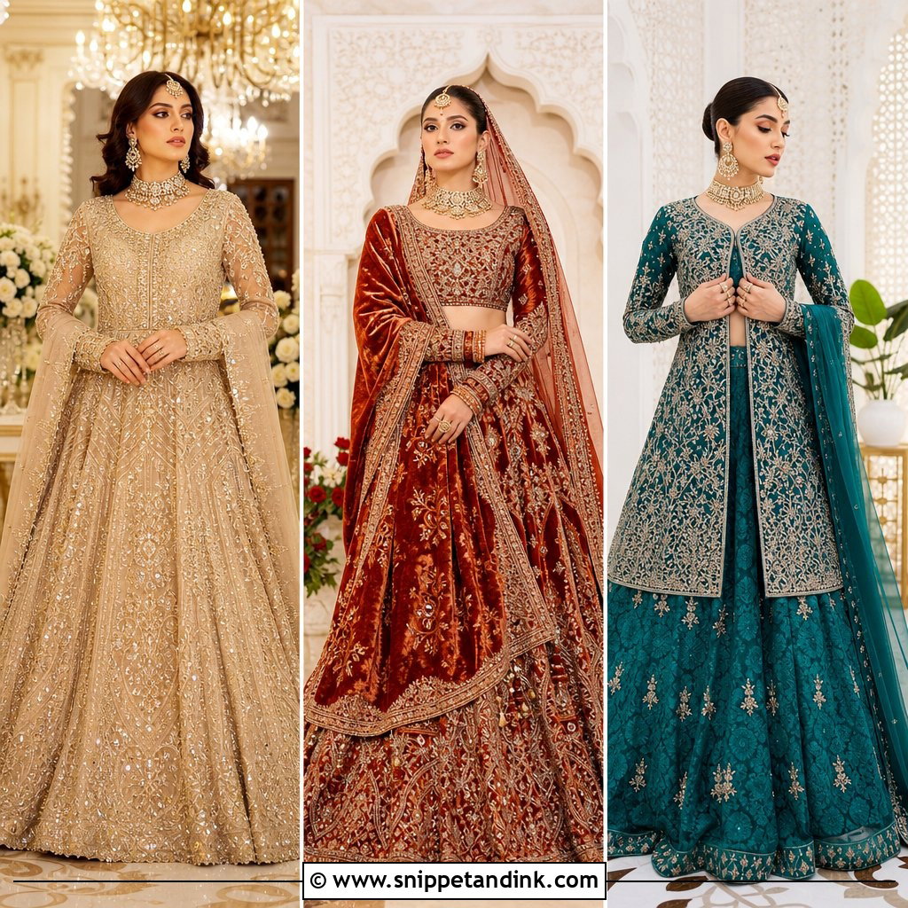 20 Pakistani Bridal Wedding Dresses: Timeless Looks to Inspire