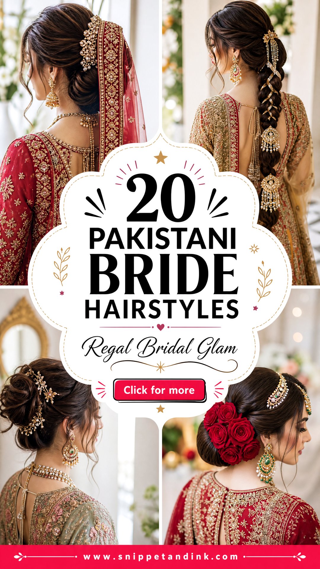 20 Pakistani Bride Hairstyles For A Regal Wedding Look - 20 Pakistani Bride Hairstyles For A Regal Wedding Look