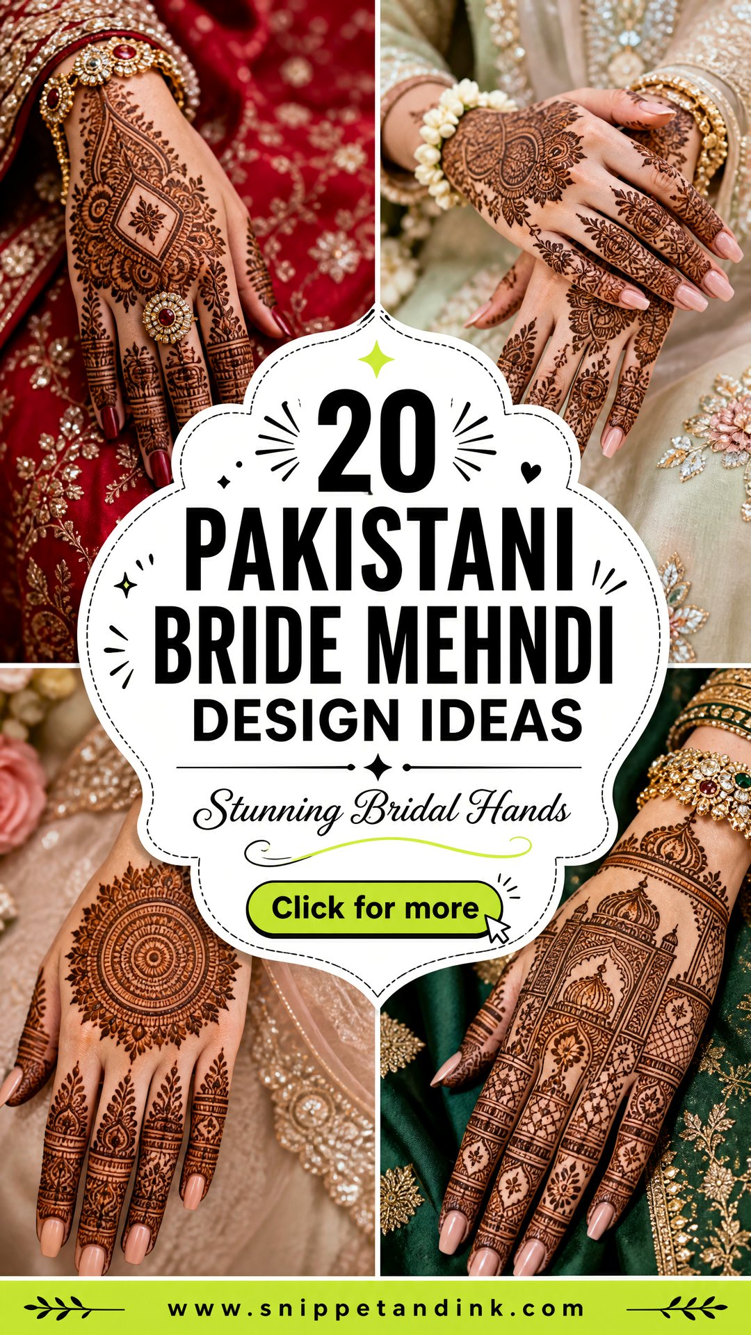 20 Pakistani Bride Mehndi Design Ideas For Stunning Hands - 20 Pakistani Bride Mehndi Design Ideas For Stunning Hands