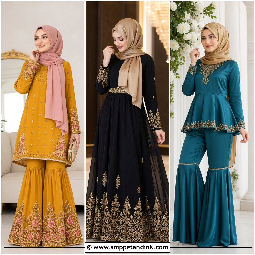 20 Pakistani Hijab for Wedding Party Ideas: Elegant Styles