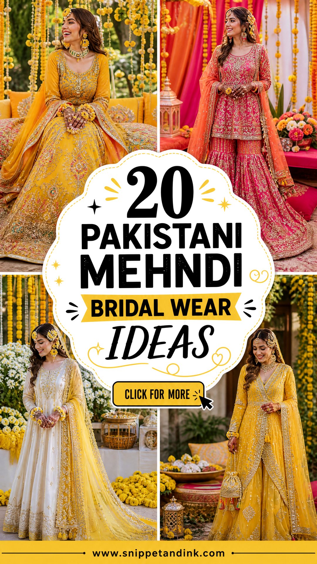 20 Pakistani Mehndi Bridal Wear Ideas Fresh Looks to Love - 20 Pakistani Mehndi Bridal Wear Ideas: Fresh Looks to Love