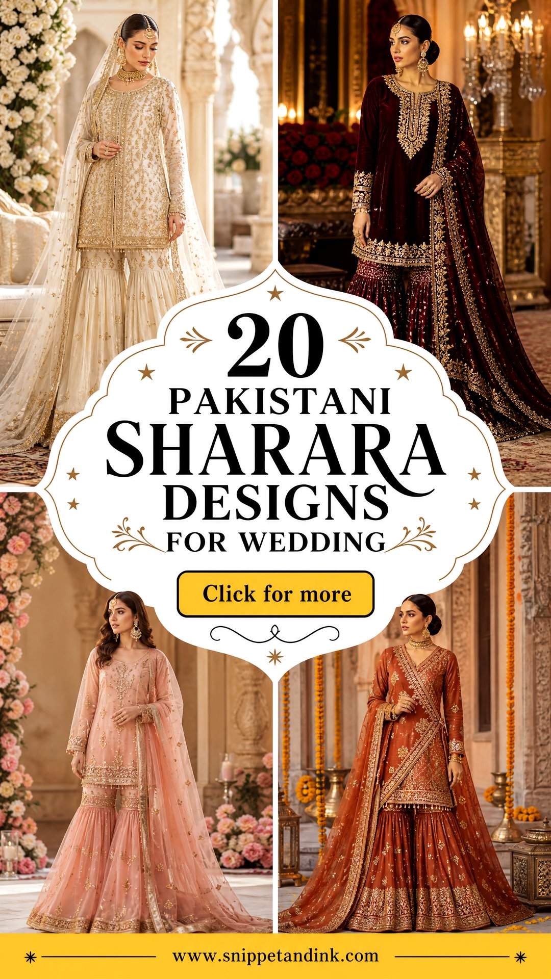 20 Pakistani Sharara Designs for Wedding With Regal Flair - 20 Pakistani Sharara Designs for Wedding With Regal Flair
