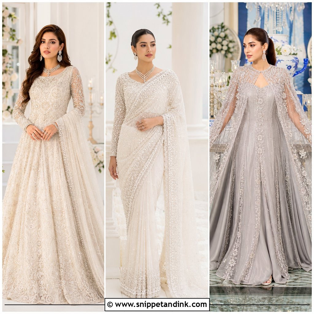 20 Pakistani Walima Bridal Dresses: Elegant Reception Ideas