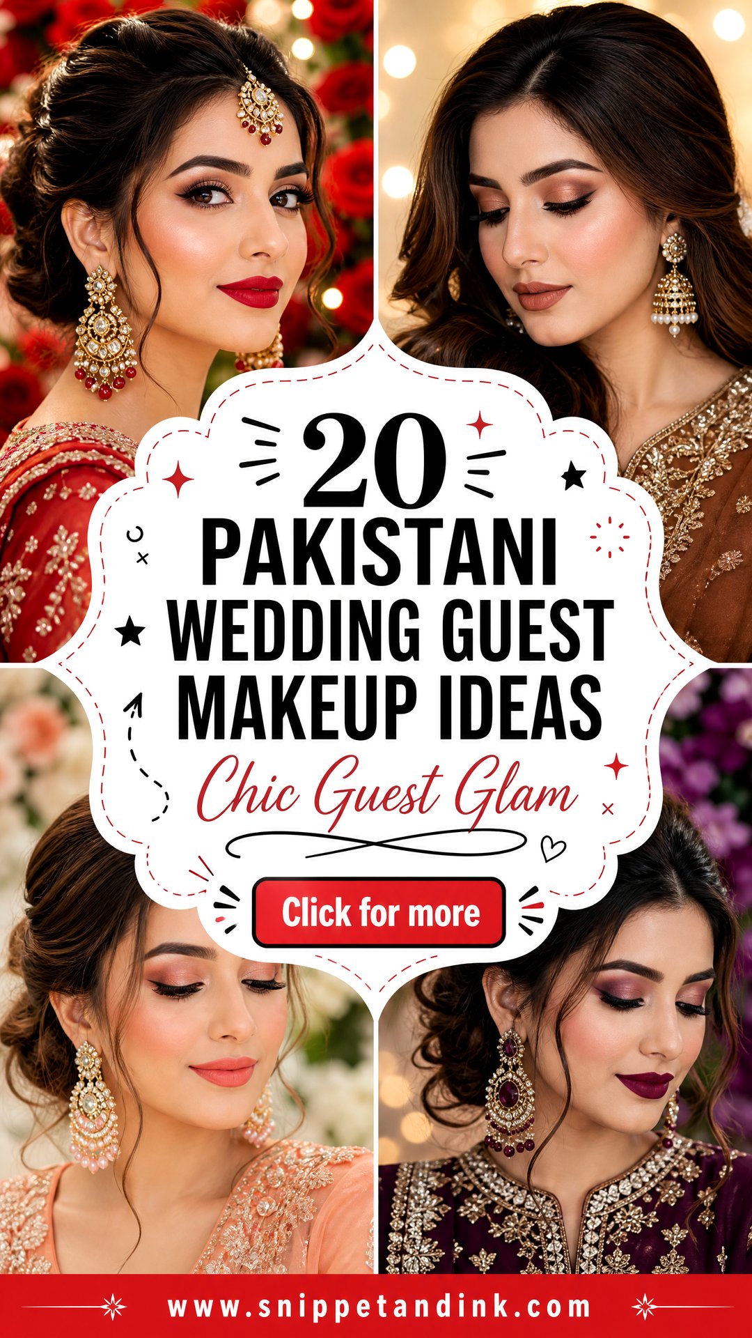 20 Pakistani Wedding Guest Makeup Ideas To Look Chic - 20 Pakistani Wedding Guest Makeup Ideas To Look Chic