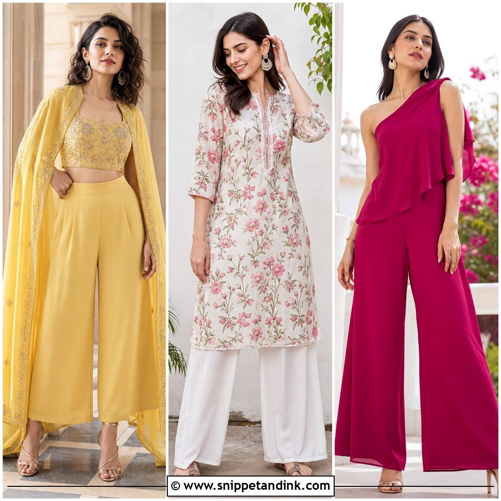 20 Palazos Outfit Indian Wedding Ideas: Chic Guest Looks