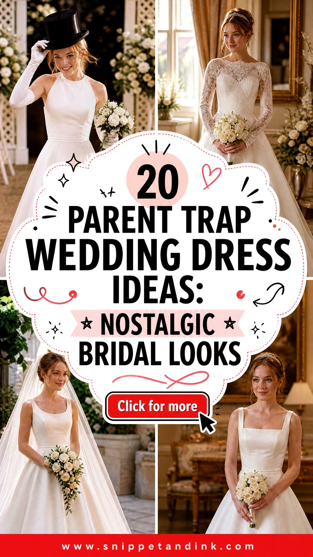 20 Parent Trap Wedding Dress Ideas Nostalgic Bridal Looks - 20 Parent Trap Wedding Dress Ideas: Nostalgic Bridal Looks