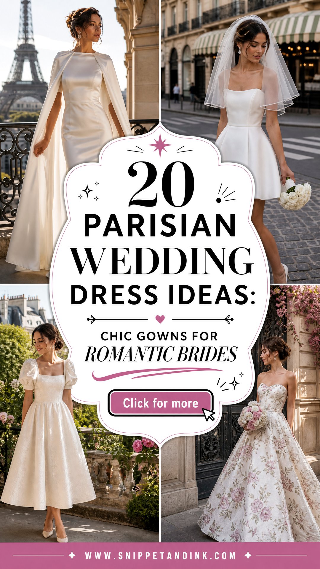 20 Parisian Wedding Dress Ideas Chic Gowns for Romantic Brides - 20 Parisian Wedding Dress Ideas: Chic Gowns for Romantic Brides
