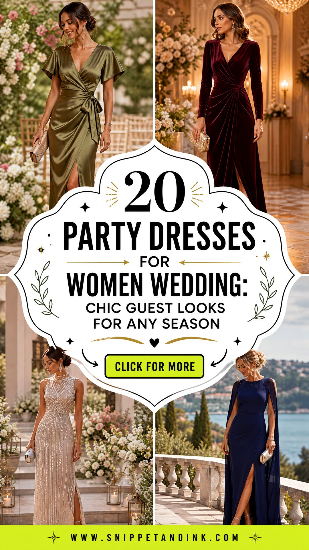 20 Party Dresses for Women Wedding Chic Guest Looks for Any Season - 20 Party Dresses for Women Wedding: Chic Guest Looks for Any Season