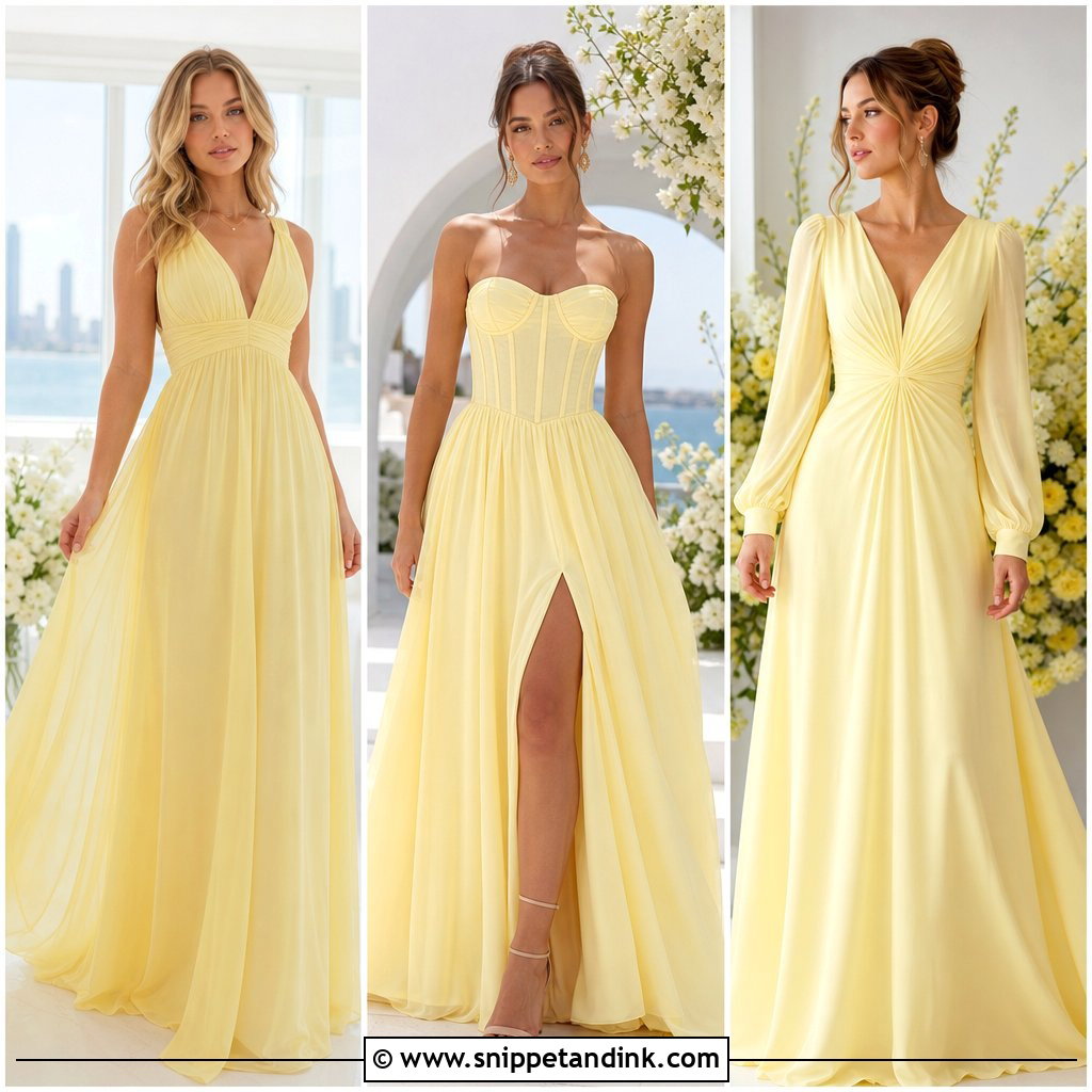 20 Pastel Yellow Gown Ideas for a Radiant Summer Bridal Look