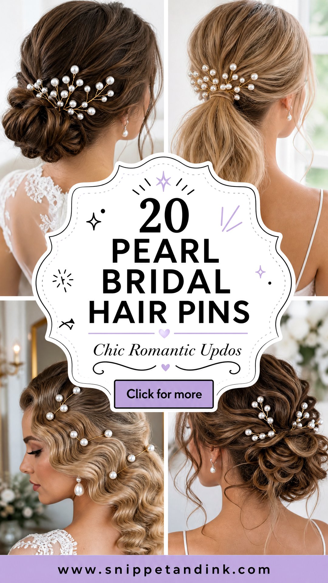 20 Pearl Bridal Hair Pins for Chic Romantic Updos Today - 20 Pearl Bridal Hair Pins for Chic, Romantic Updos Today