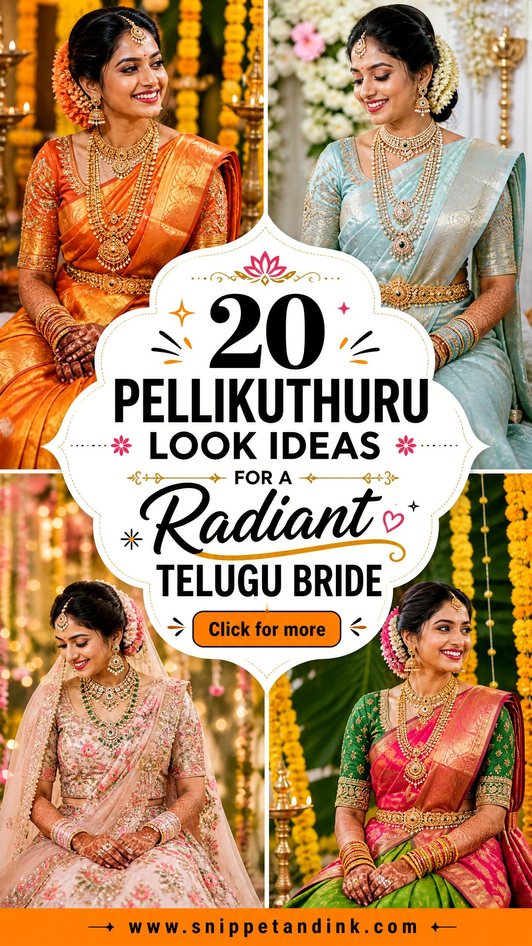 20 Pellikuthuru Look Ideas for a Radiant Telugu Bride - 20 Pellikuthuru Look Ideas for a Radiant Telugu Bride