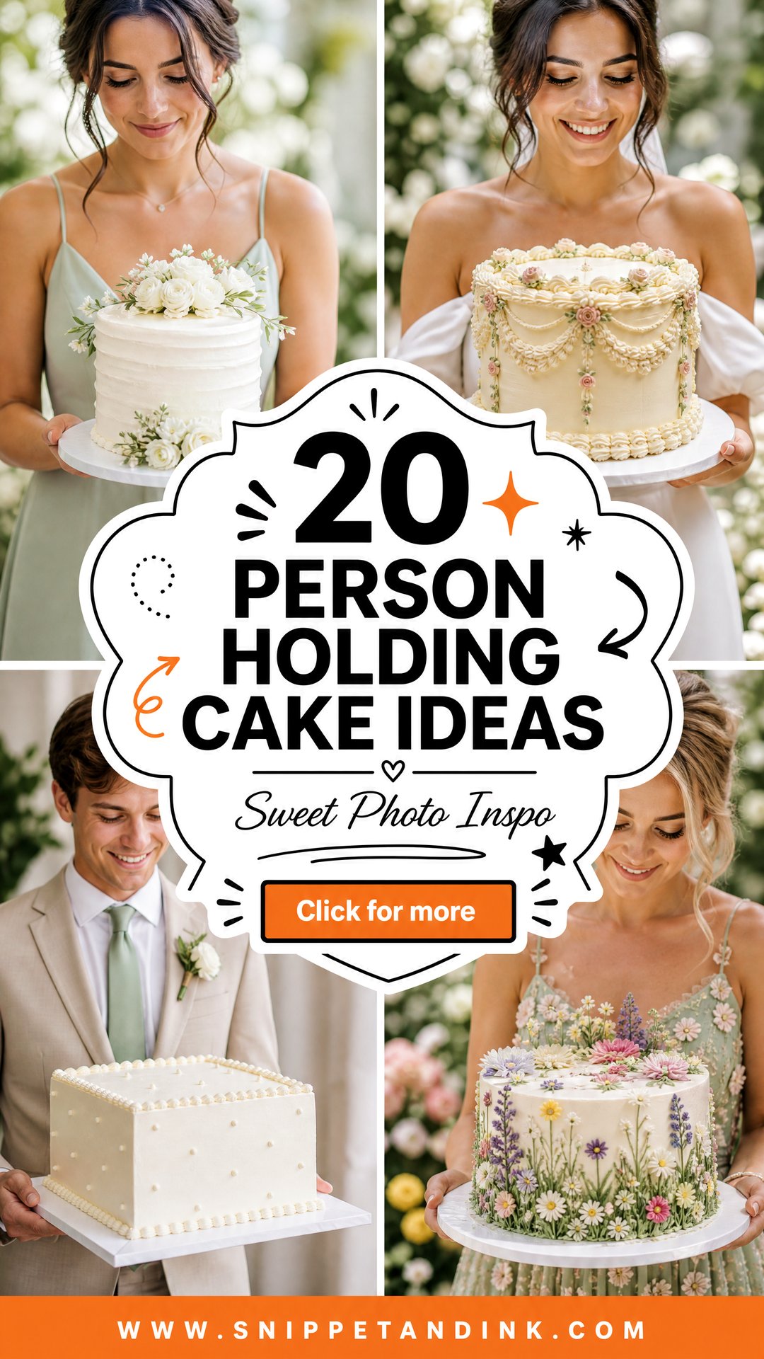 20 Person Holding Cake Ideas for Wedding Sweet Photo Inspo - 20 Person Holding Cake Ideas for Wedding: Sweet Photo Inspo