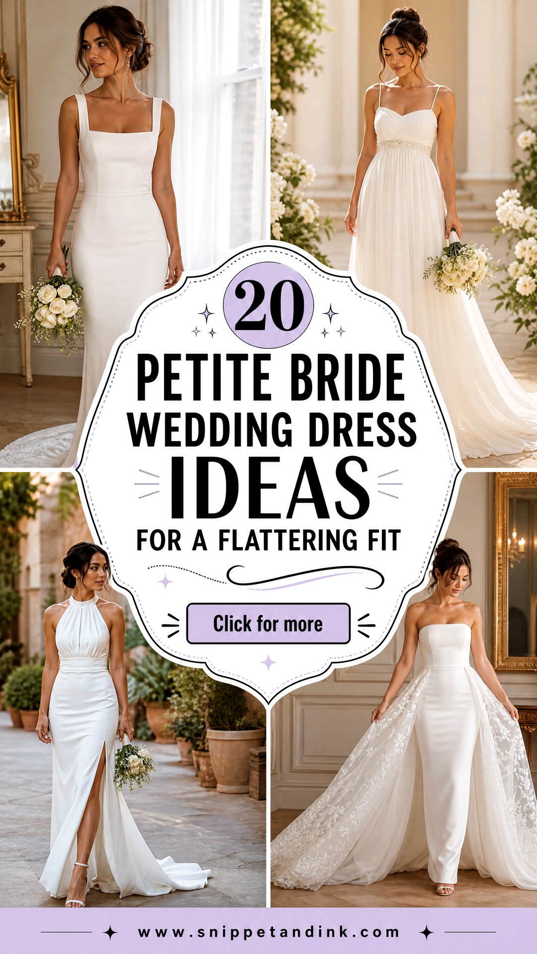20 Petite Bride Wedding Dress Ideas for a Flattering Fit - 20 Petite Bride Wedding Dress Ideas for a Flattering Fit