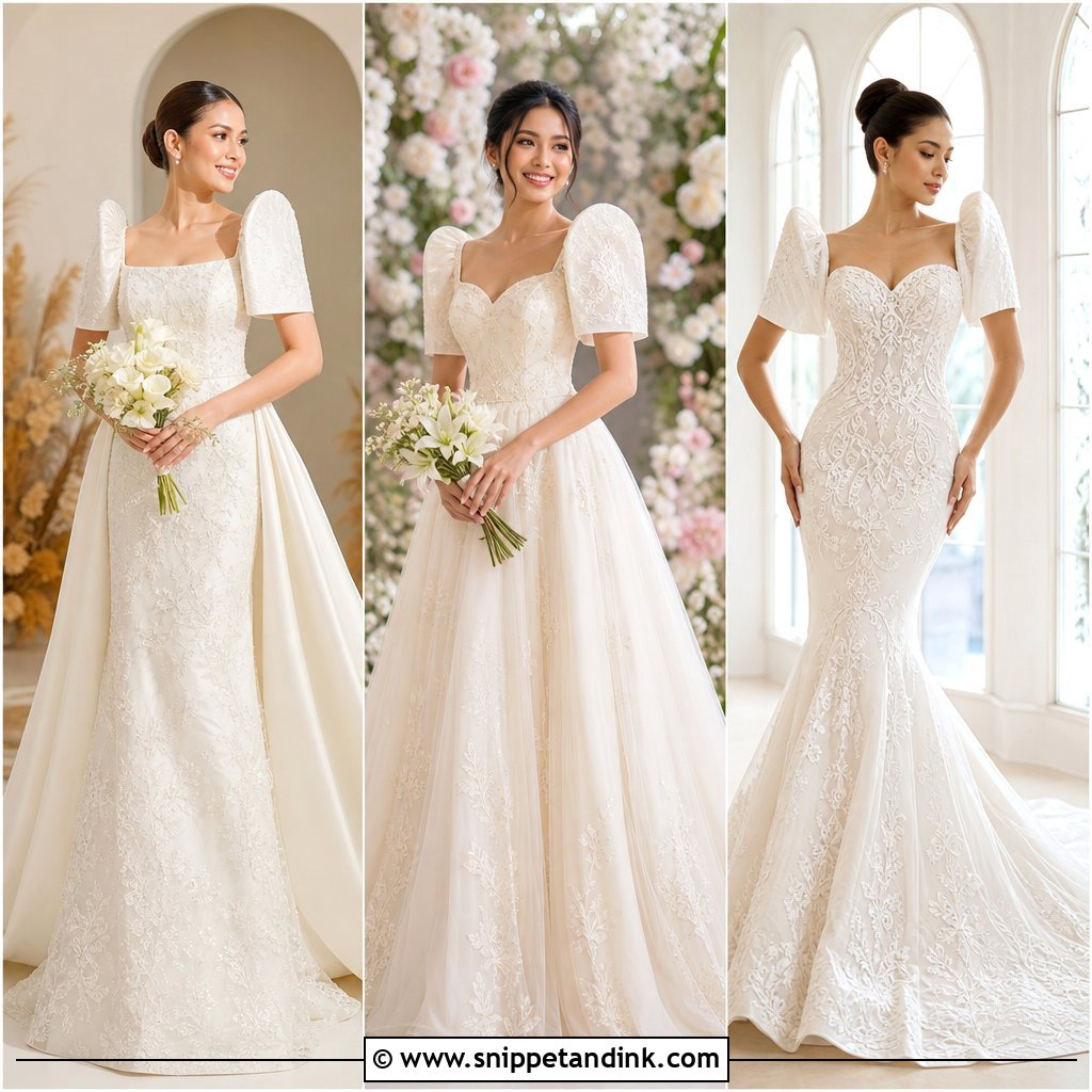 20 Philippine Wedding Dress Ideas for Modern Celebrations