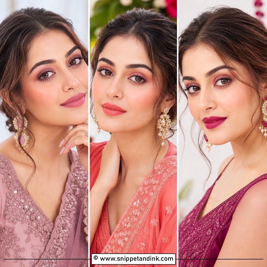 20 Pink Wedding Guest Makeup Ideas for Pretty Looks