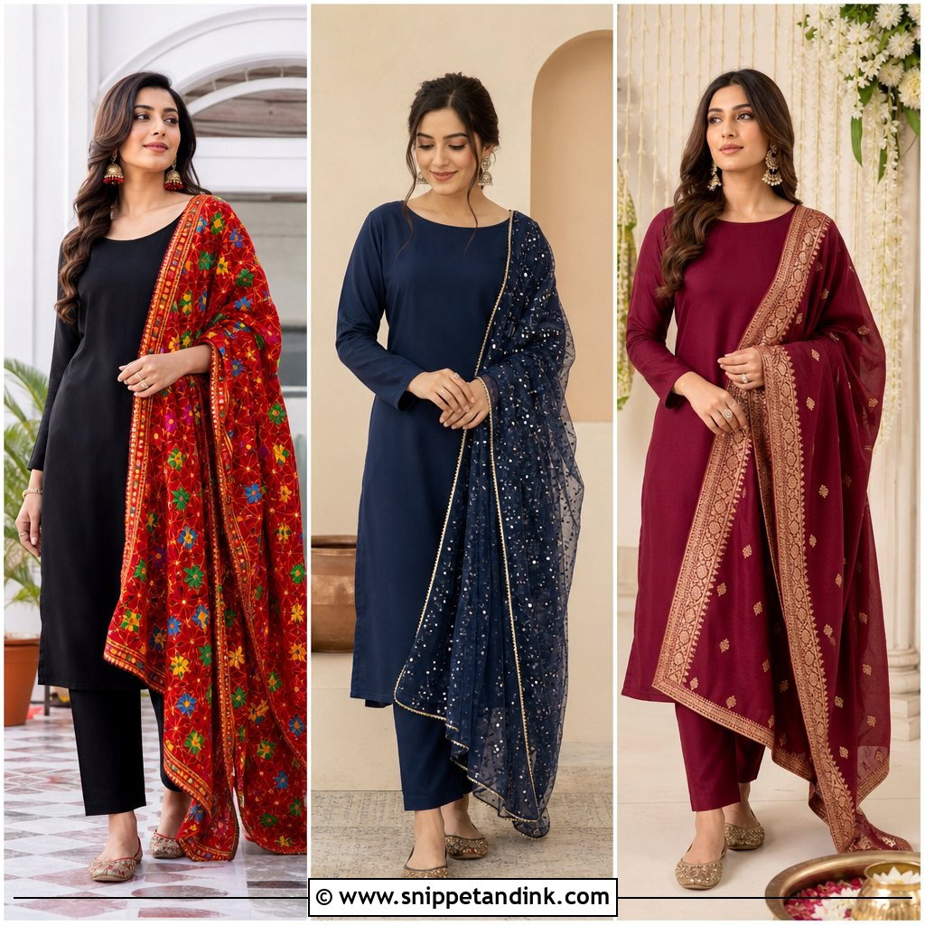 20 Plane Suit With Heavy Dupatta Ideas for Timeless Elegance