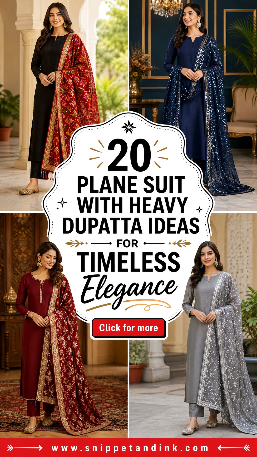 20 Plane Suit With Heavy Dupatta Ideas for Timeless Elegance - 20 Plane Suit With Heavy Dupatta Ideas for Timeless Elegance