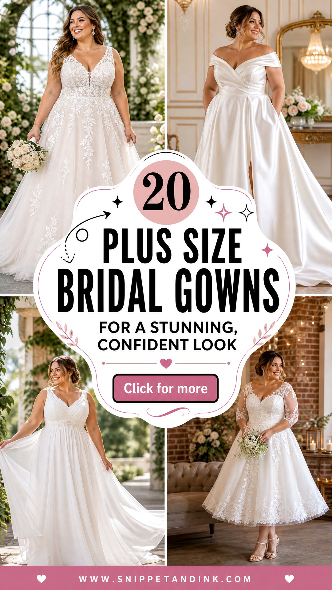 20 Plus Size Bridal Gowns for a Stunning Confident Look - 20 Plus Size Bridal Gowns for a Stunning, Confident Look
