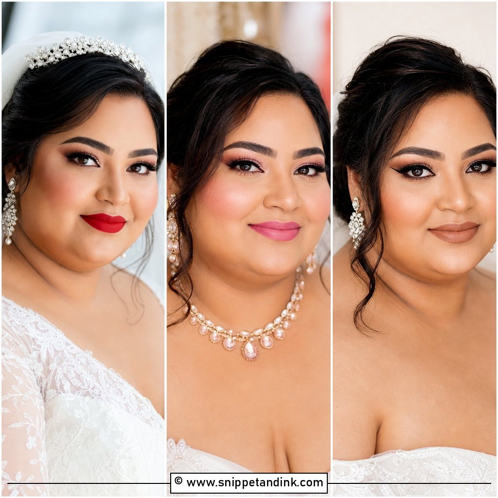 20 Plus Size Bridal Makeup Ideas for a Radiant Glow Today