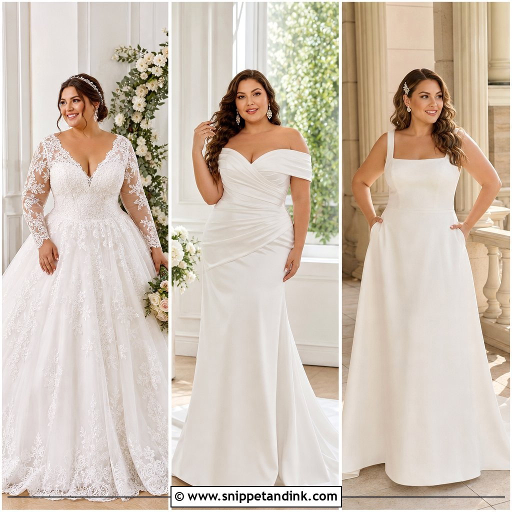 20 Plus Size Bride Dress Ideas for a Confident Wedding Look