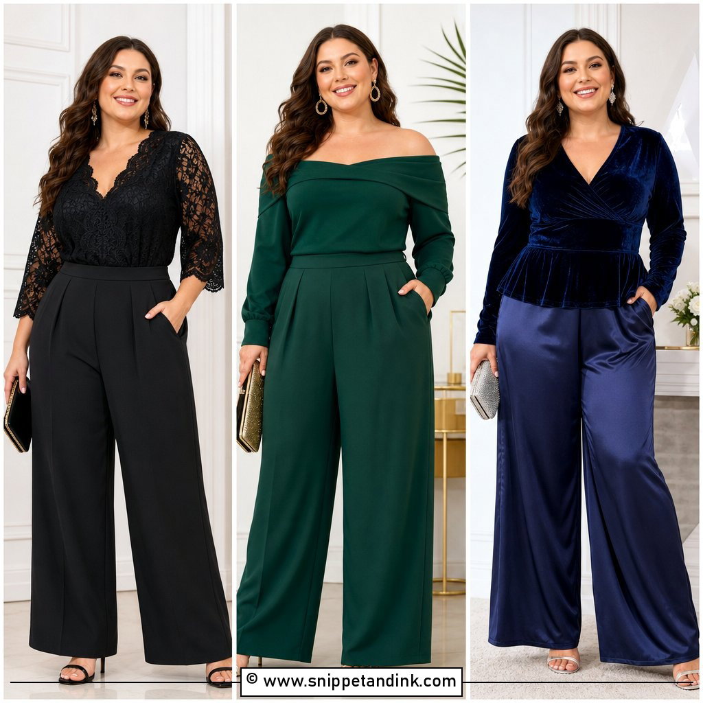 20 Plus Size Dressy Tops for Wedding Outfit Ideas Guests